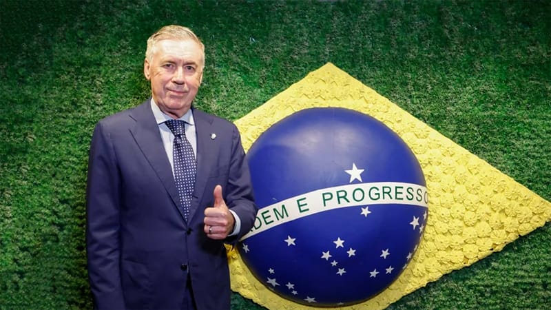 Ancelotti convoca Seleção Brasileira para Copa do Mundo nesta segunda; vejam o horário