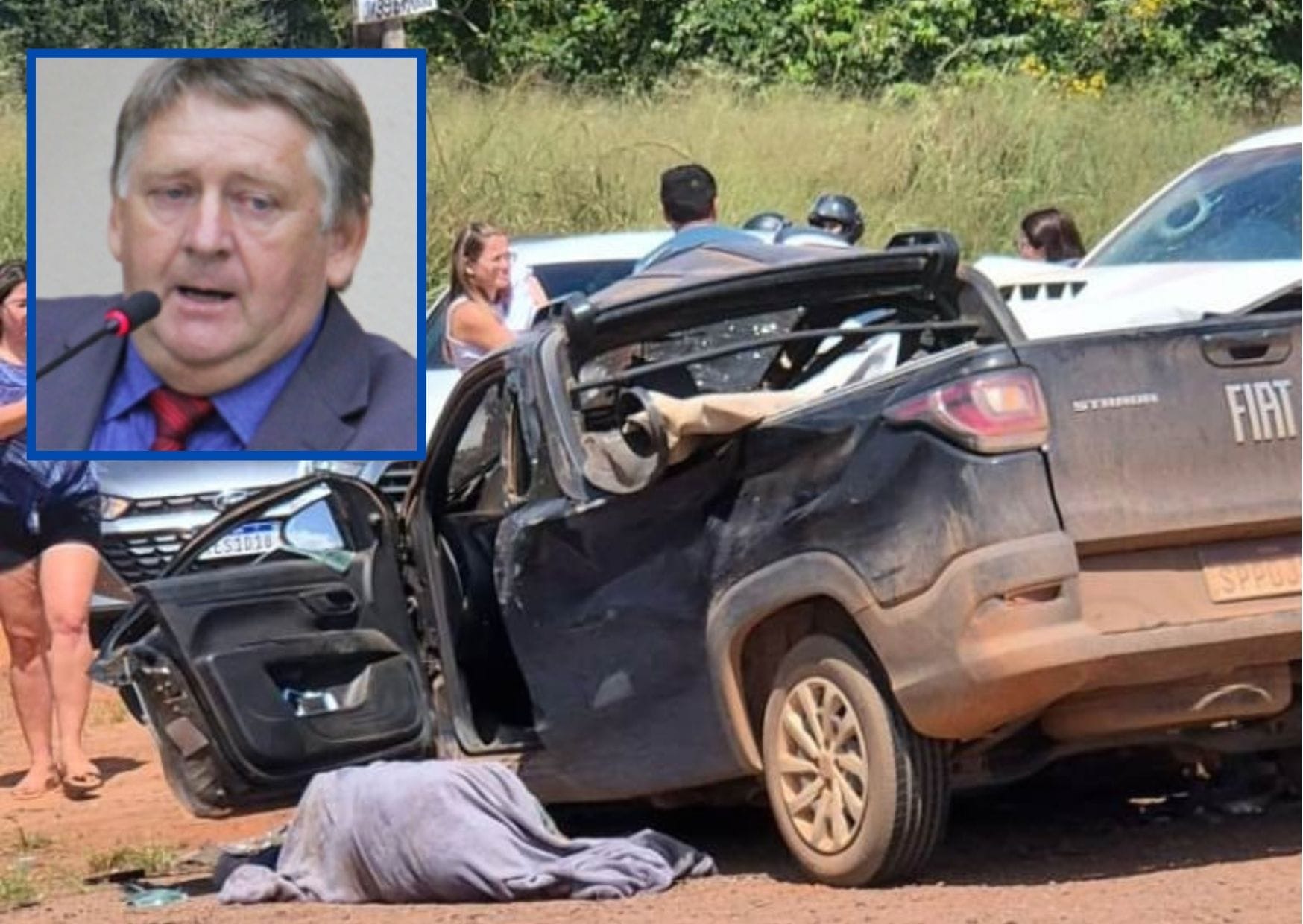 Presidente da Câmara de Sinop morre em acidente na BR-163