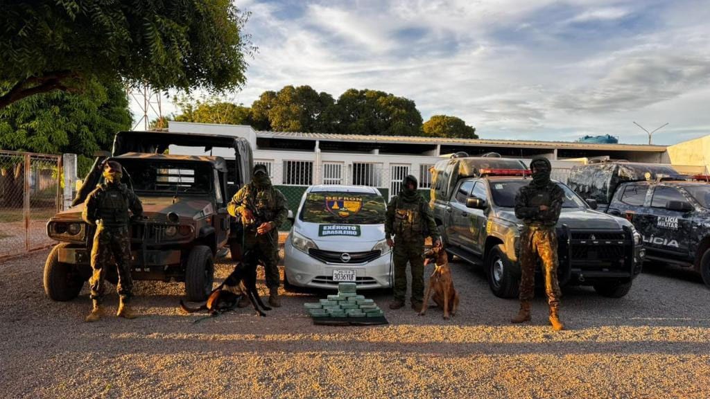 Boliviana é presa por policiais do Gefron com quase 20 quilos de pasta-base de cocaína