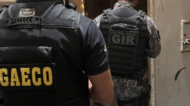 Gaeco mira integrantes do PCC em operação contra tráfico de drogas e assassinatos em MT