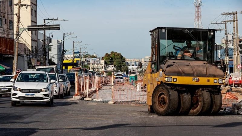 Obras do BRT: trânsito na Prainha e no CPA será interrompido neste sábado e domingo