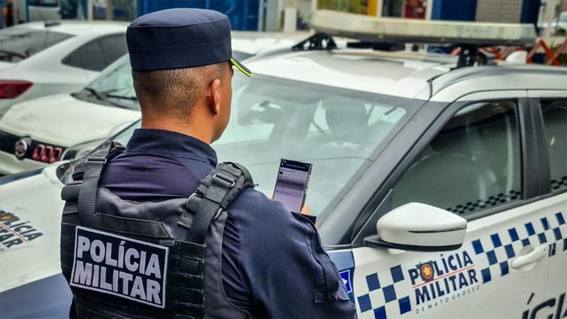 Homem é preso suspeito de agredir companheira em Cuiabá; filha da vítima acionou a PM