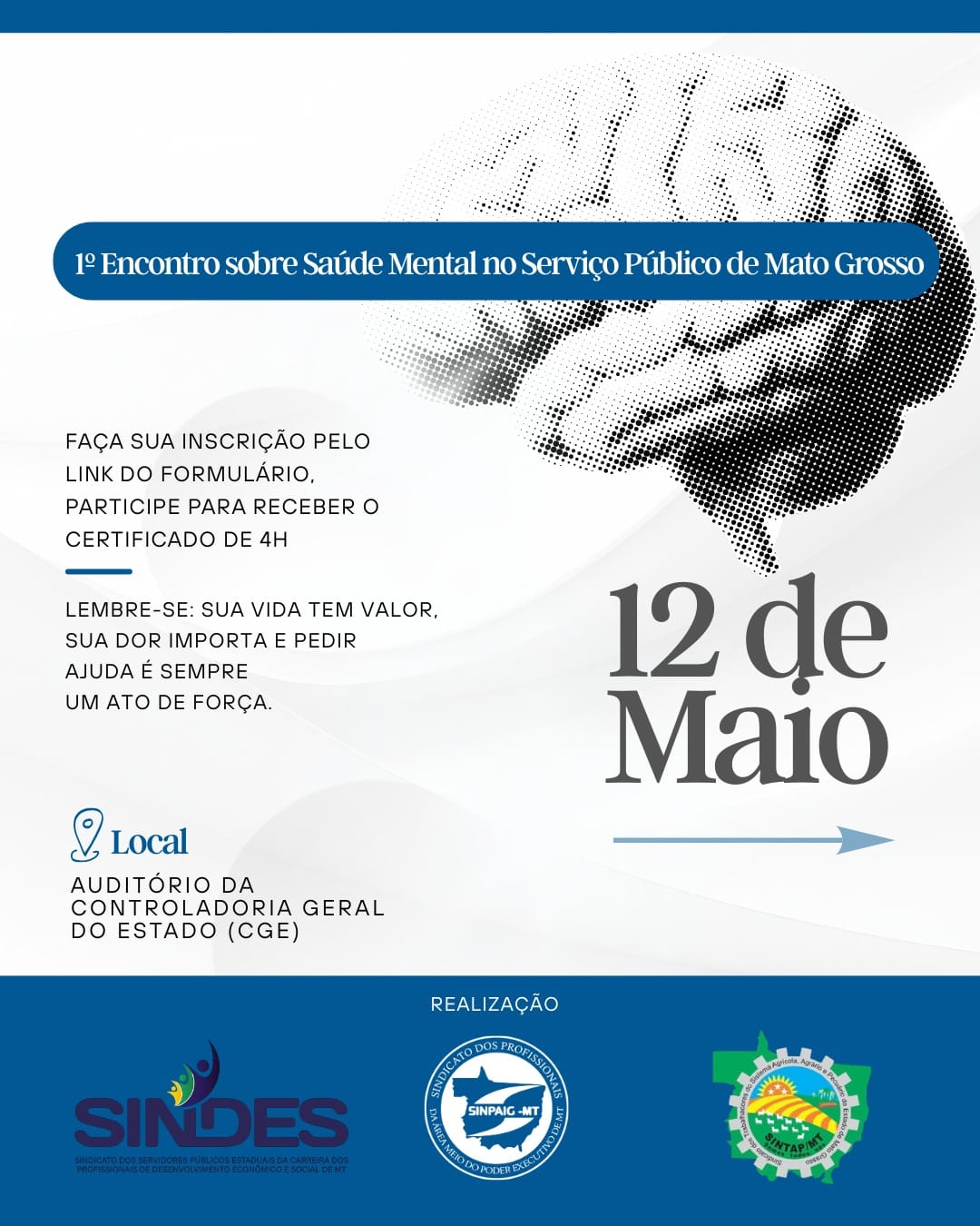 Sindicatos realizam 1º Encontro sobre Saúde Mental no Serviço Público de Mato Grosso