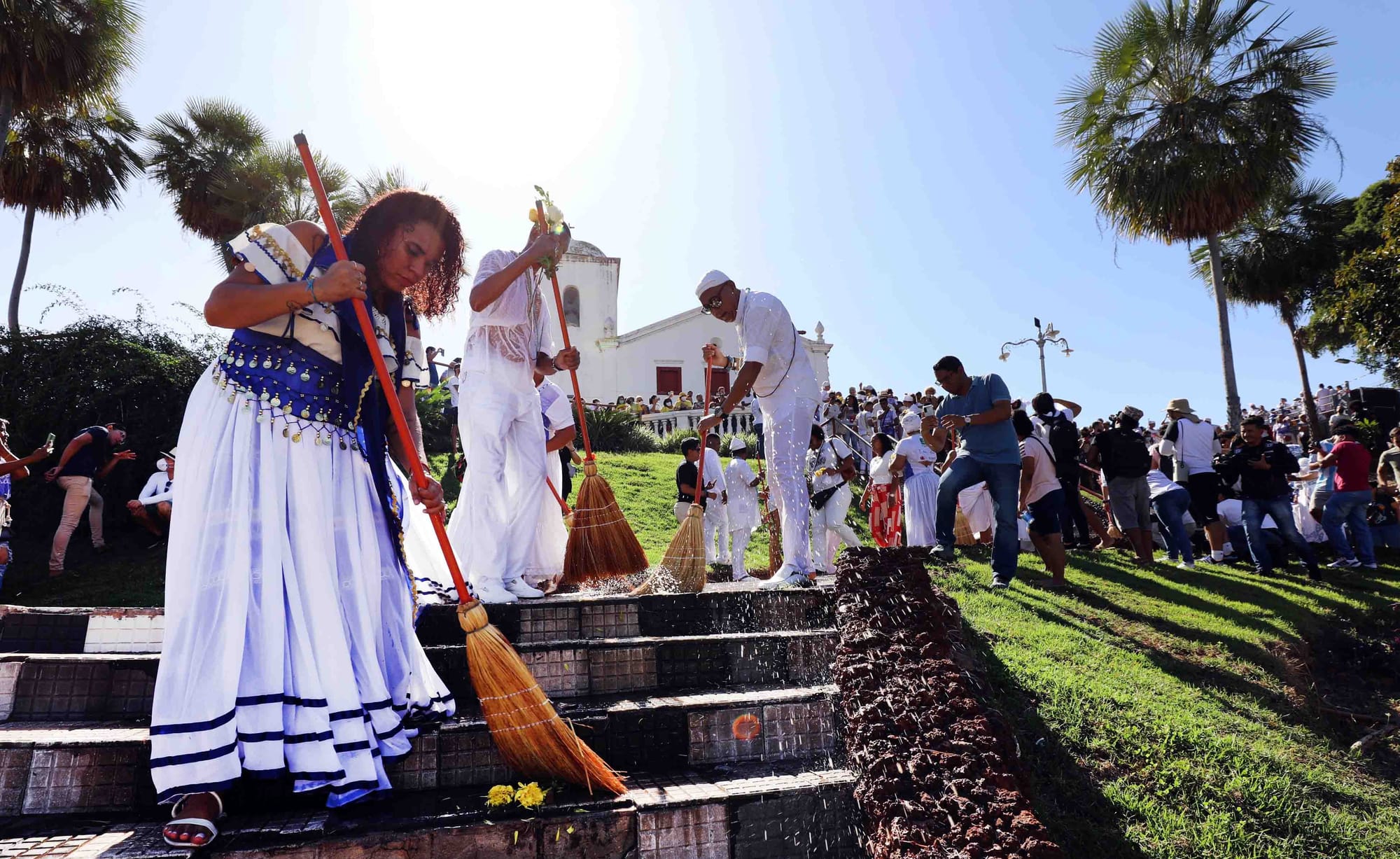 Lavagem do Rosário celebra 10ª edição com caminhada cultural e rituais de ancestralidade em Cuiabá