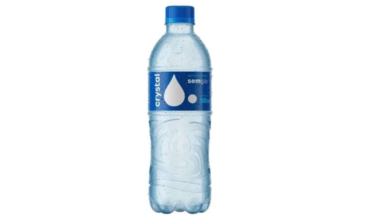 Anvisa determina recolhimento de lote de água mineral Crystal após detecção de bactéria