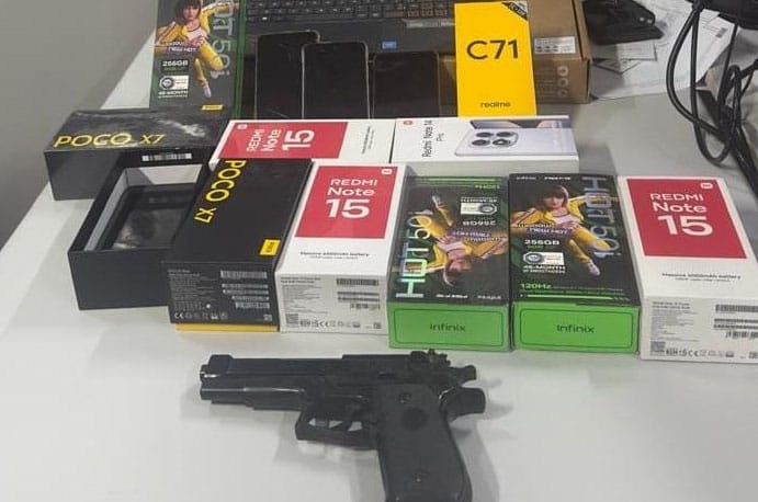 Suspeito é preso ao tentar vender celulares furtados de loja que teve prejuízo de R$ 52 mil em Cuiabá