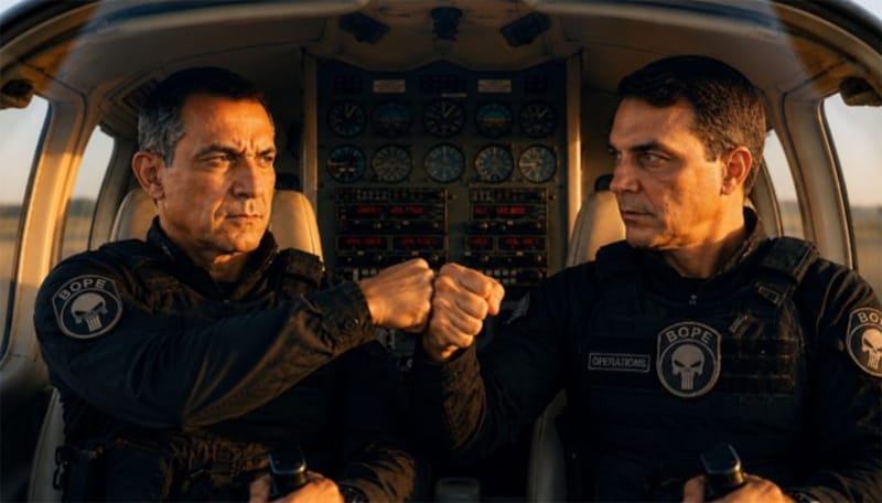 Flávio Bolsonaro e Coronel Assis aumentam ofensiva contra o PT e terroristas do CV e PCC