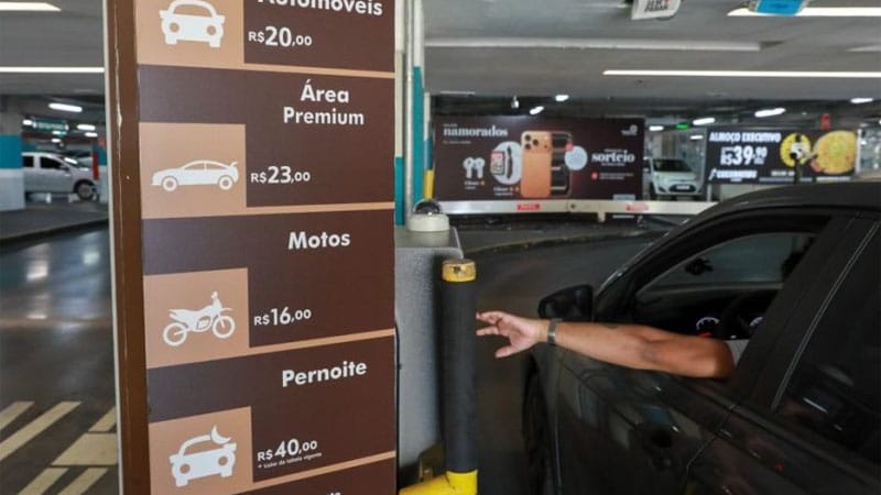 Shoppings de Cuiabá e VG são alvos de fiscalização por alta nos estacionamentos