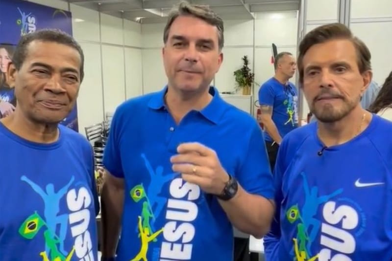 Flávio Bolsonaro confirma presença na Marcha para Jesus em Cuiabá: "Vou estar lá"