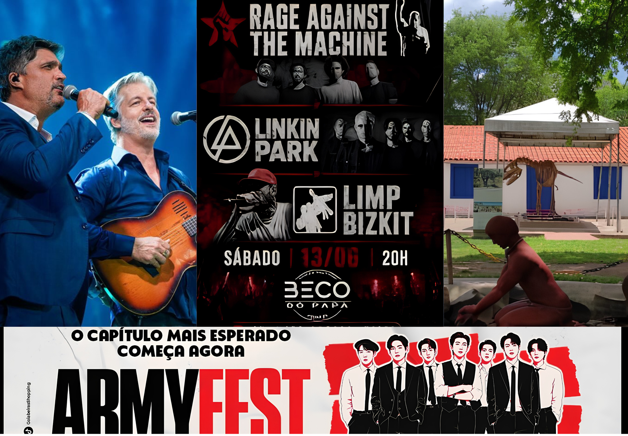 Fim de semana em Cuiabá tem Sertanejo, Rock, Feira no Museu e K-pop; veja a programação