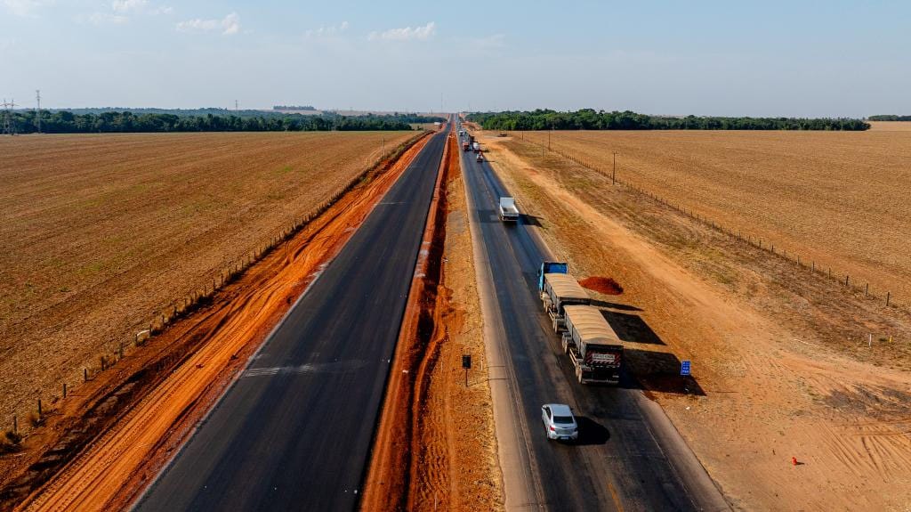 Dados apontam que obras na BR-163 representam 28% dos investimentos em rodovias federais