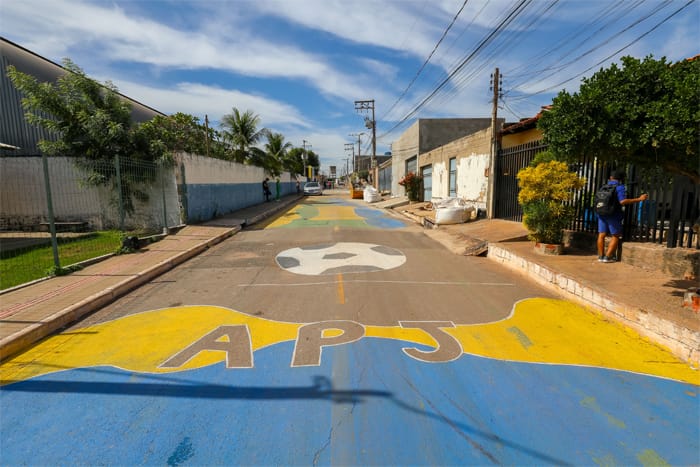 Pinturas poderão ser feitas em Cuiabá com tintas à base de água e respeitando a sinalização