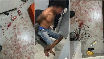 Homem é preso após quebrar garrafa na cabeça da companheira durante briga em MT