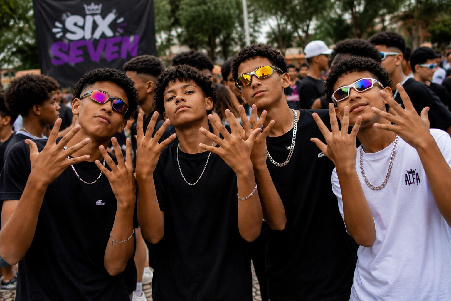 "Farmar Aura" tira jovens do celular e leva multidões às praças