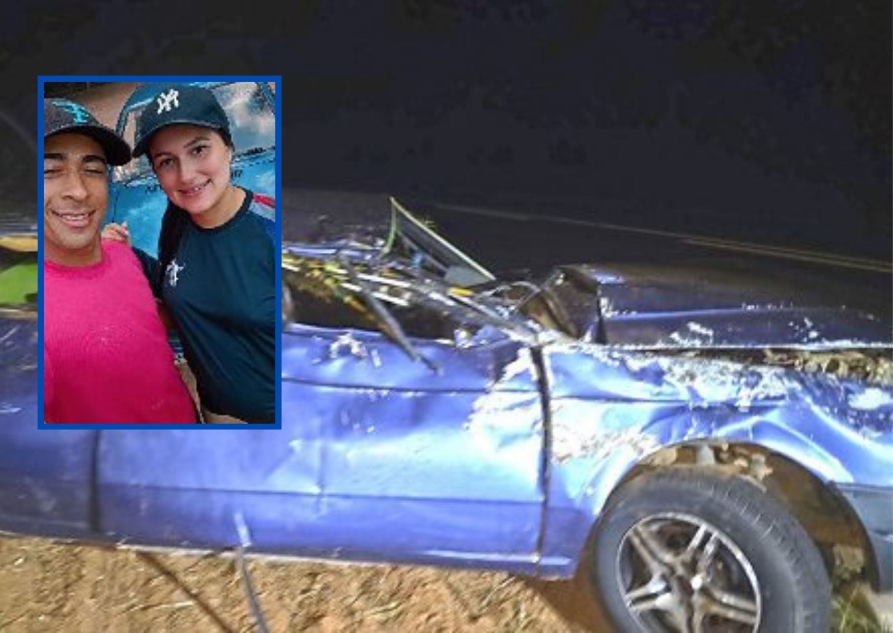 Grávida de 8 meses morre em capotamento provocado por marido bêbado e sem CNH