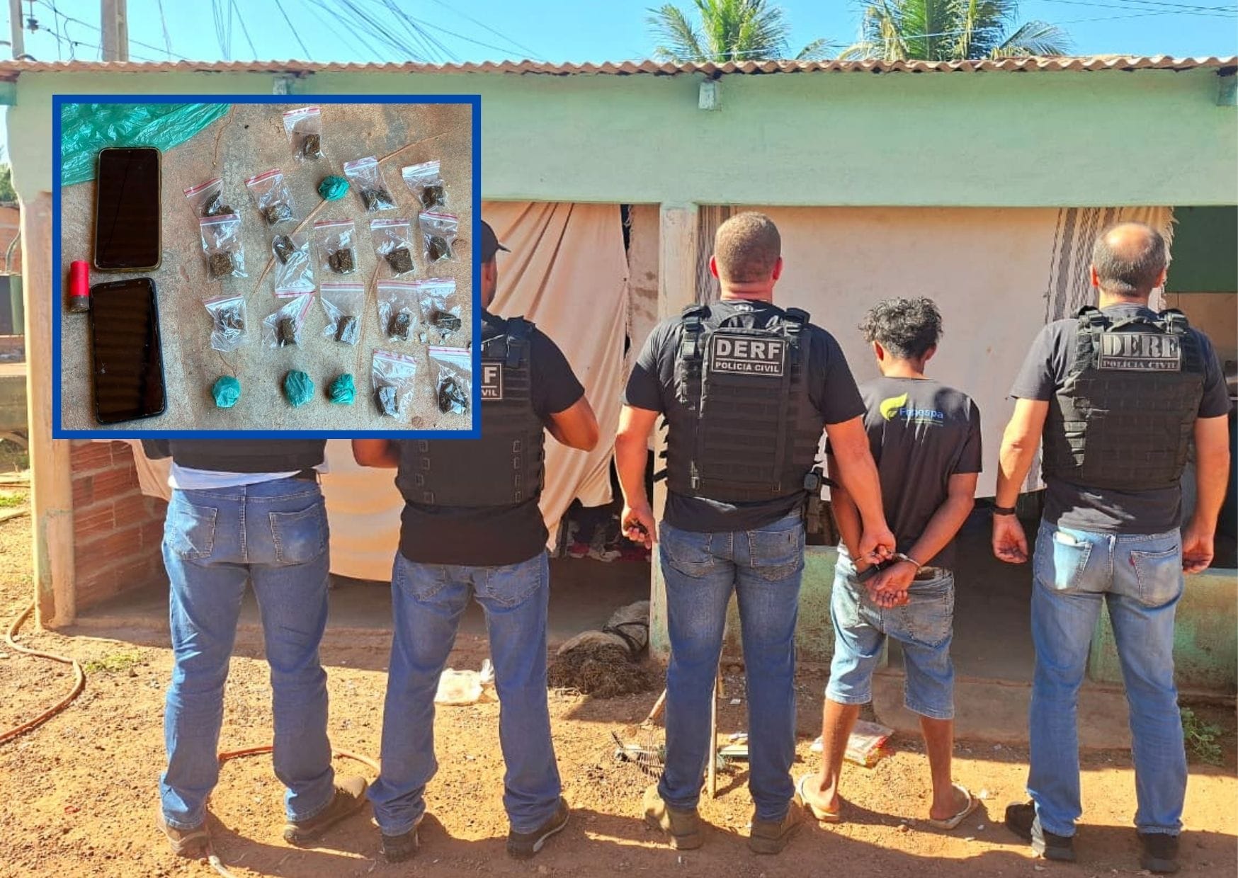 Foragido de operação contra facção é capturado escondido em casa de familiares em Confresa