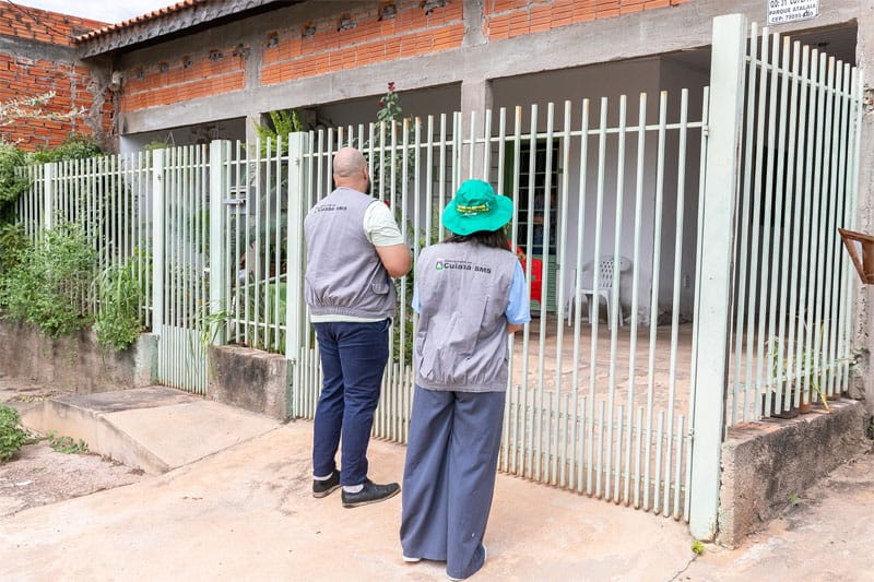 Cuiabá reforça combate ao Aedes aegypti; quase 575 mil casas foram vistoriadas