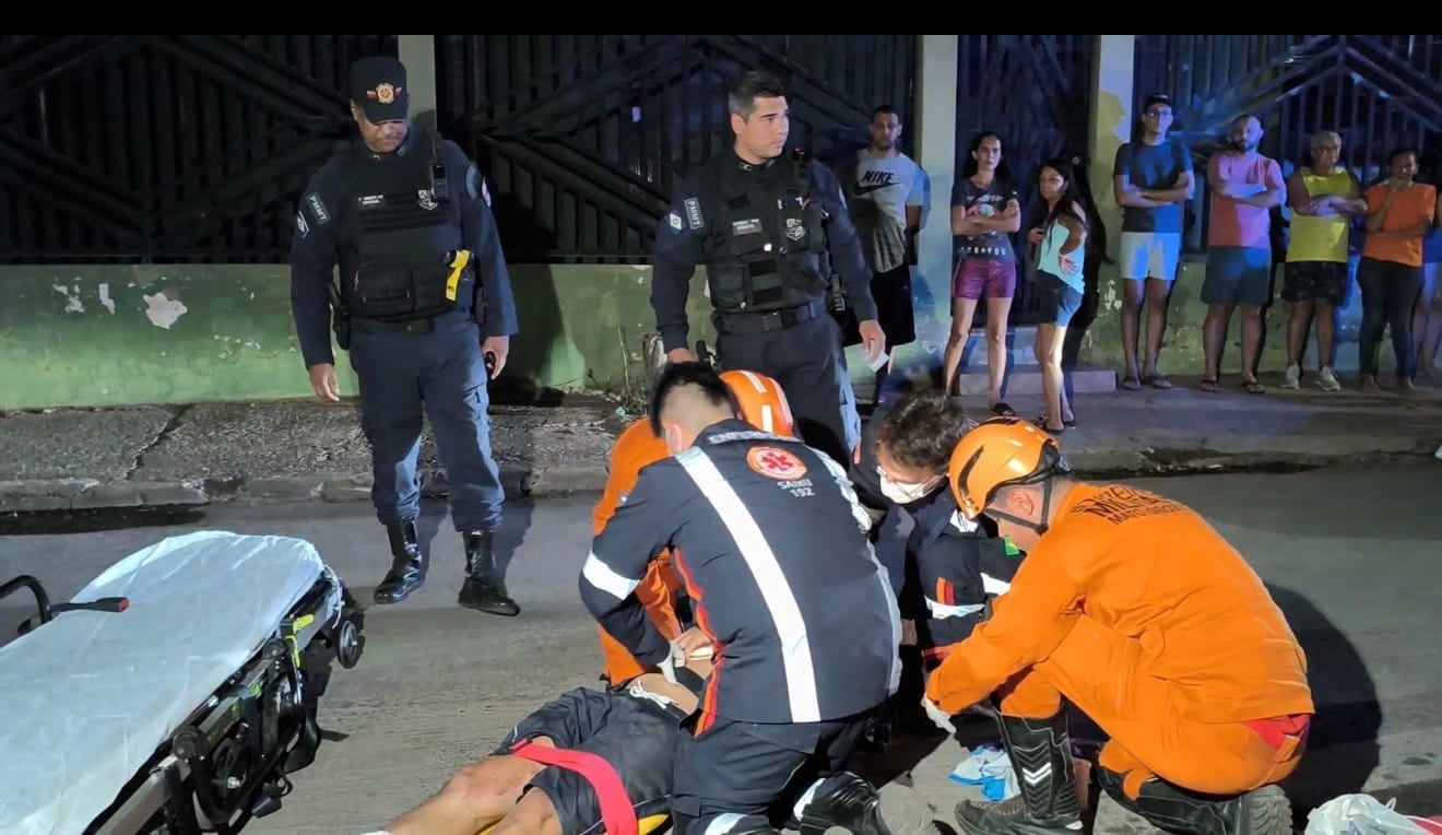 Encontro para devolver celular termina com homem baleado em Cuiabá