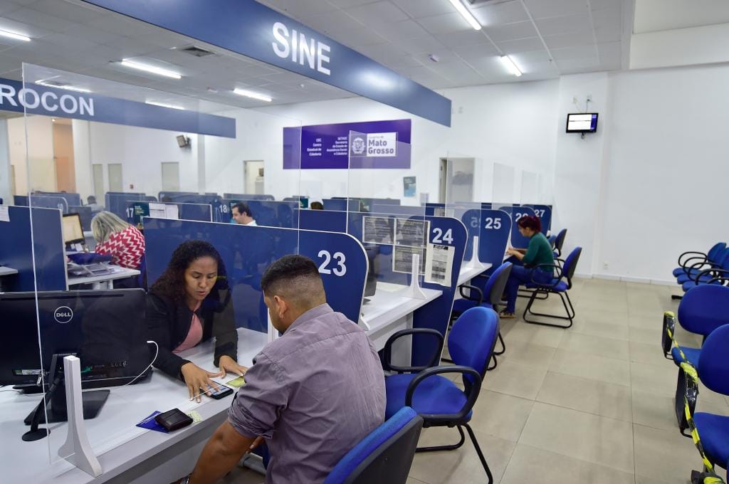 Sine-MT abre mais de 2,1 mil vagas de emprego em Mato Grosso nesta semana