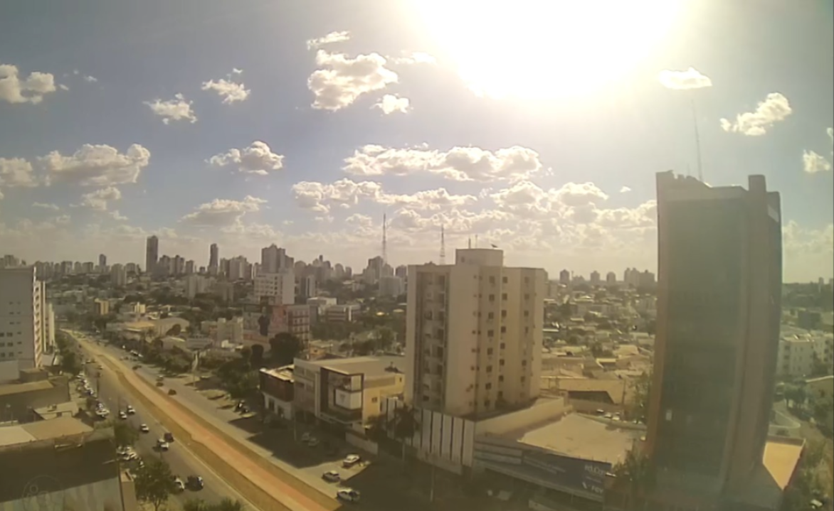 Cuiabá enfrenta semana de calor intenso, com máxima de 37°C e sem previsão de chuva