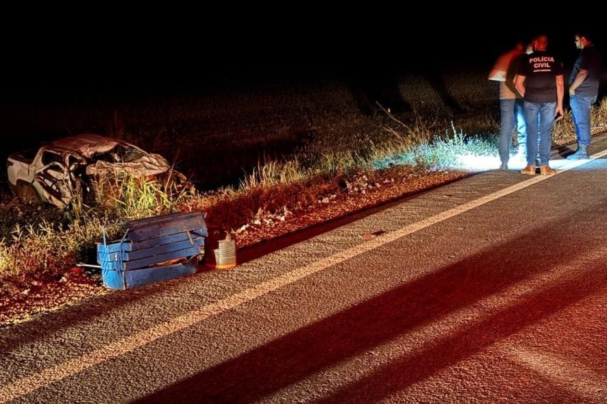 Colisão entre Fiat Strada e moto mata jovem de 25 anos em Ipiranga do Norte