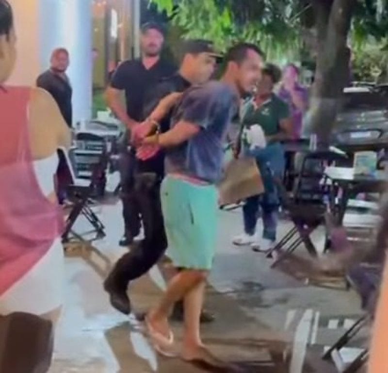 Homem ataca ex-mulher com canivete e corta pescoço dela dentro de comércio em Campo Verde
