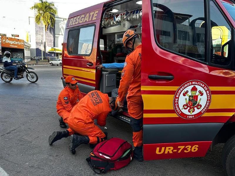 Bombeiros revertem parada cardiorrespiratória de idoso de 62 anos; caso ocorreu em Sinop