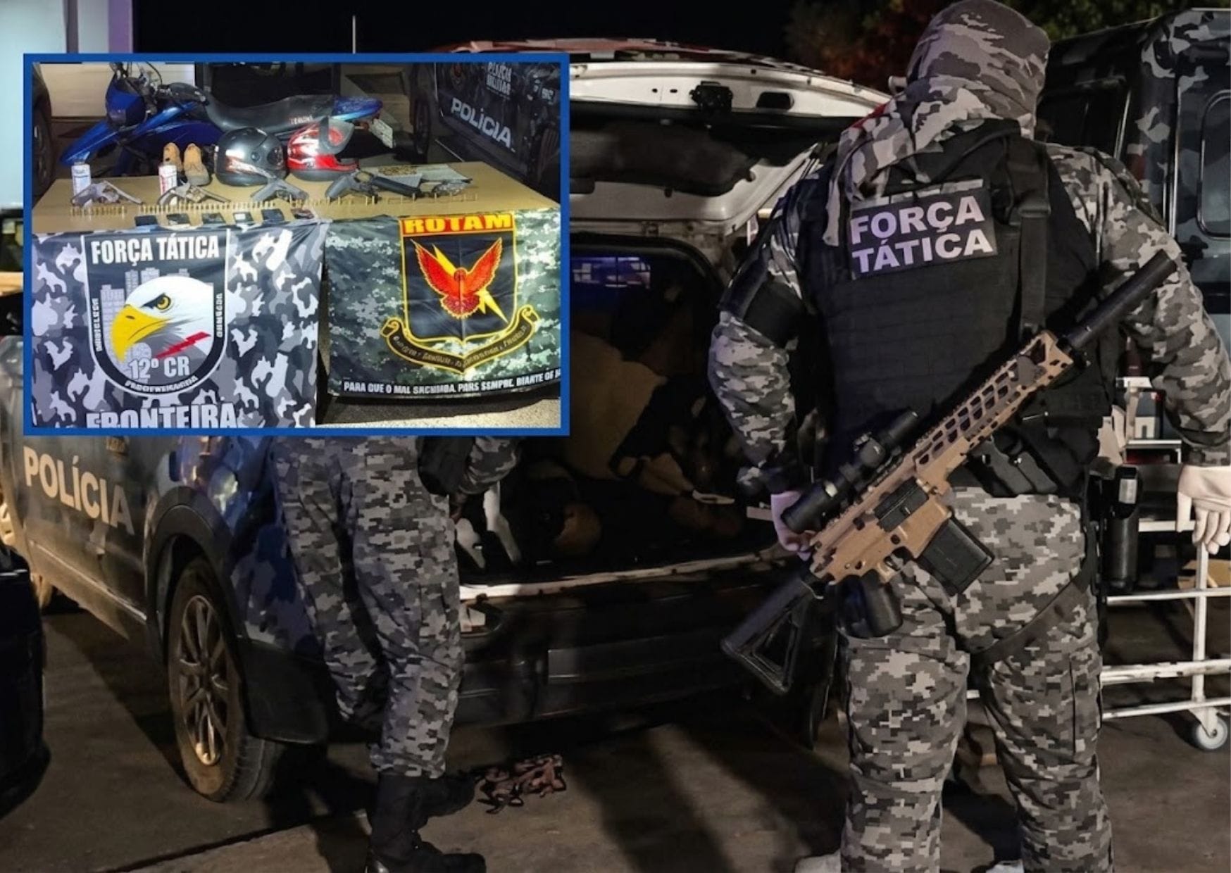 Rotam e Força Tática entram em confronto com suspeitos e quatro morrem em MT; veja vídeo