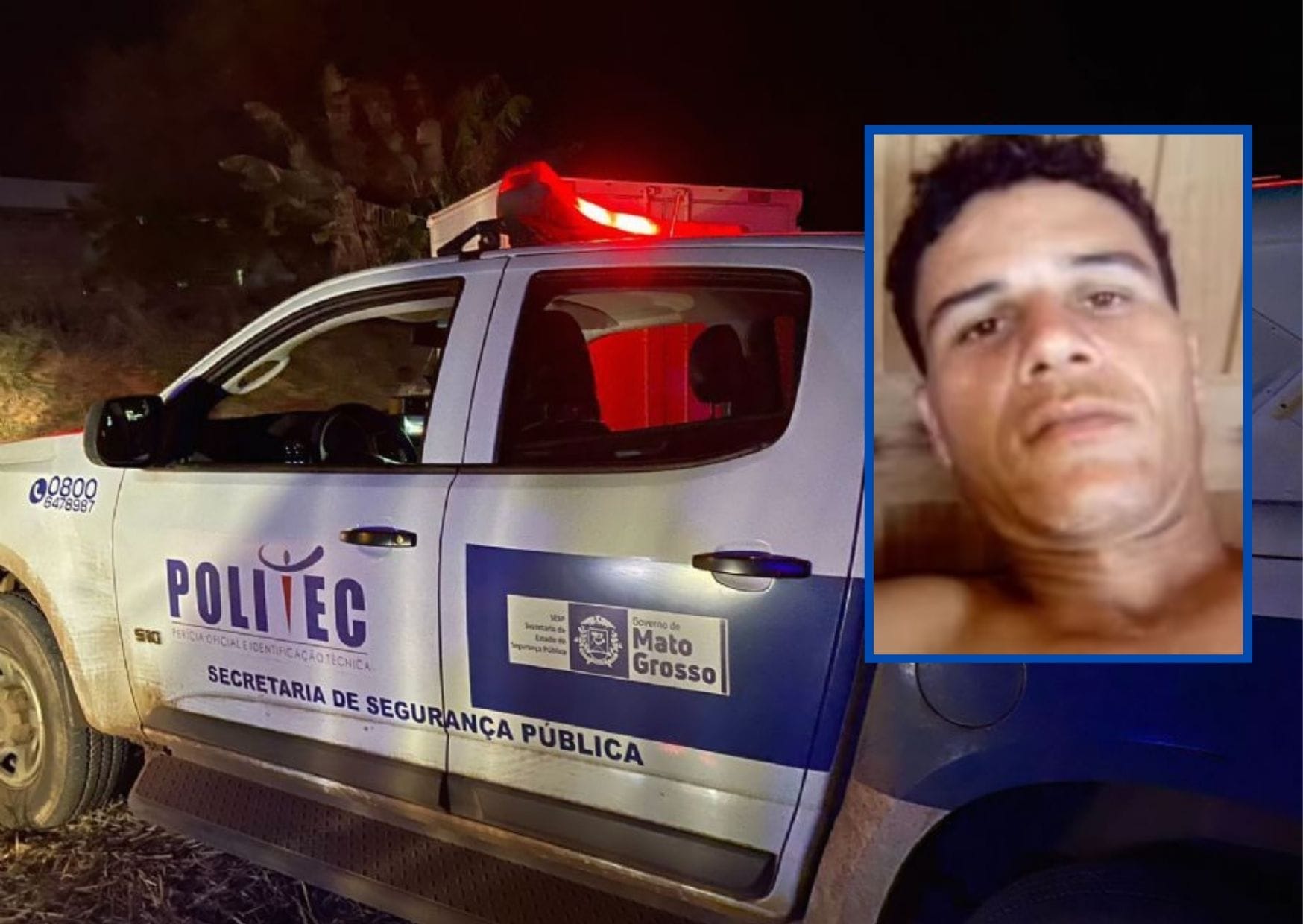 Briga entre pai e filho termina em morte após facada no tórax em Mirassol D’Oeste