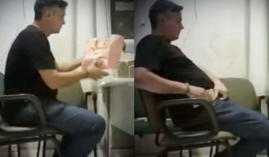 Chefe do DAE de Várzea Grande é filmado recebendo sacola com maços de dinheiro; veja vídeo