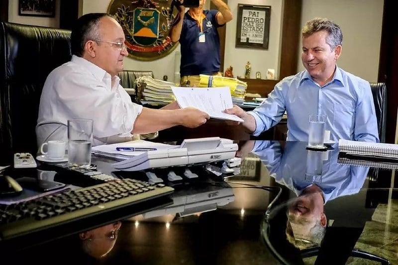 TRE-MT mantém vídeo de Pedro Taques que associa Mauro Mendes a suspeitas da Heritage