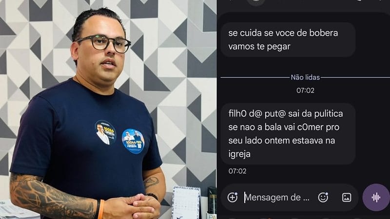 “A bala vai comer”: candidato a deputado denuncia ameaça de morte em Cuiabá