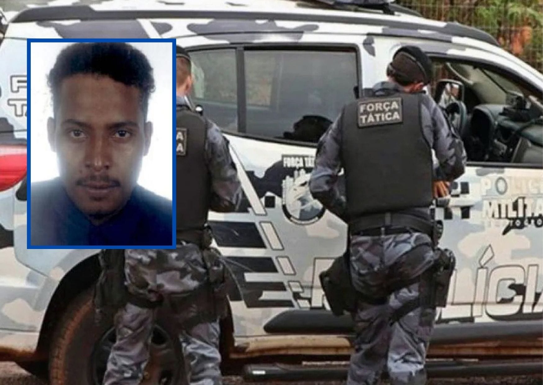 Após matar esposa e atirar contra filho, homem morre em confronto com a Força Tática