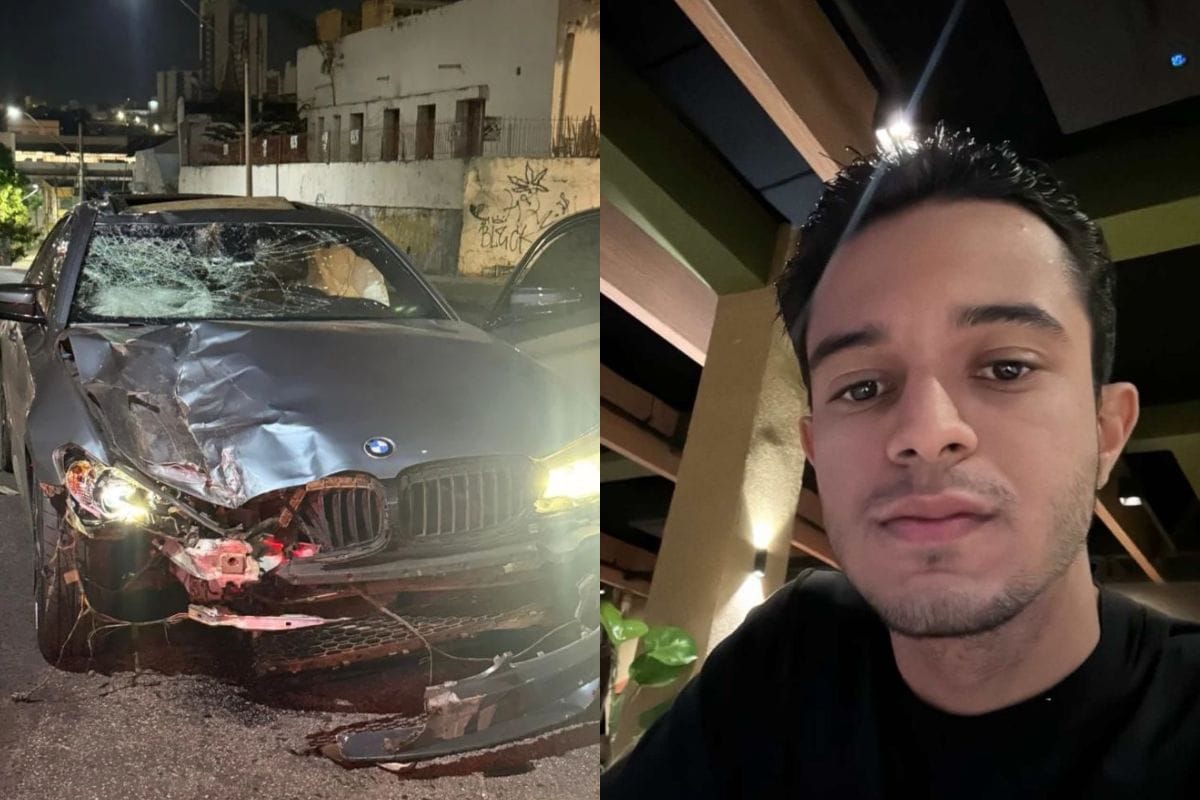 Suspeito de matar motociclista com BMW se apresenta à polícia, mas deixa delegacia sem depor