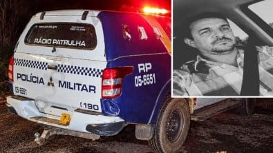 Homem morre após motocicleta atingir viatura da PM durante patrulhamento em Barra do Garças