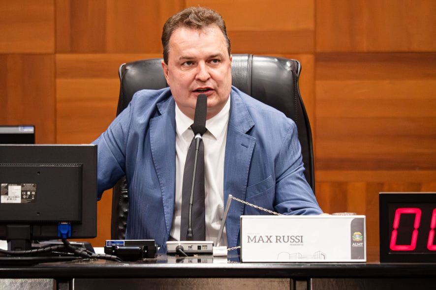 Max Russi confirma que buscará reeleição na presidência da Assembleia Legislativa