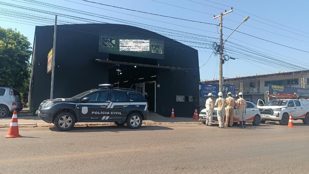 Operação da Polícia Civil prende seis empresários por furto de energia em Várzea Grande