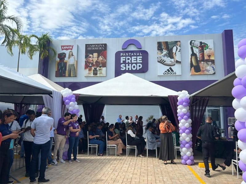 Mato Grosso inaugura primeiro free shop e desconto em produtos batem 50%