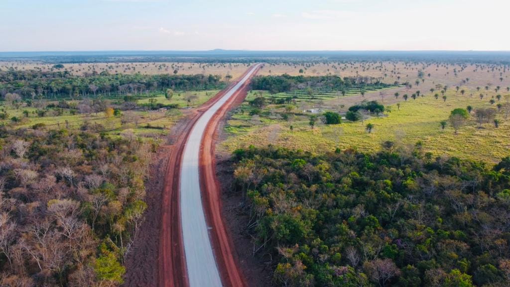 Obras avançam em direção a Bolívia e vai encurtar o caminho de MT até os portos do Pacífico