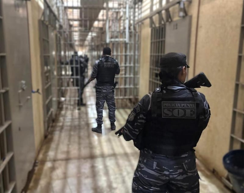 Secretaria de Justiça de MT realiza operação simultânea nas 42 unidades prisionais