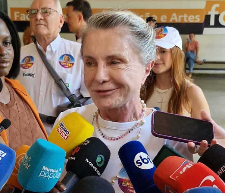Margareth vota e diz que “não existe eleição ganha, nem eleição perdida”