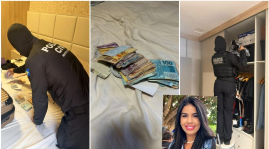 Polícia mira influenciadora de VG e marido por suspeita de lavagem de R$ 102 milhões