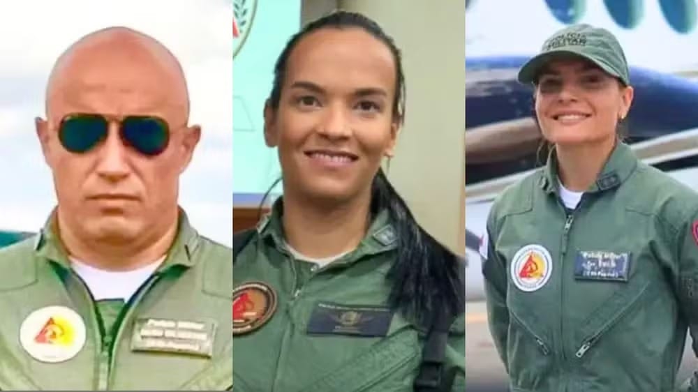 Tragédia: avião da PM cai durante treinamento e mata três pilotos em Minas Gerais