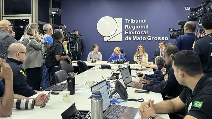 Decisão de Zanin chegou após horário previsto para encerramento da votação, diz TRE-MT