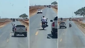 Motociclista morre em colisão frontal após manobras perigosas na BR-163