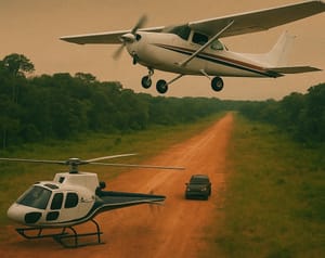 Facções migram para o ar e transformam pistas clandestinas em corredor do crime na Amazônia