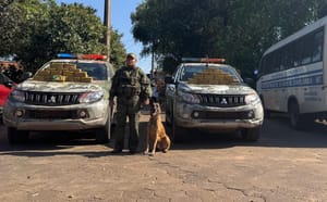Gefron intercepta micro-ônibus com 50 kg de cocaína em Várzea Grande