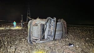 Motorista morre em capotamento próximo ao lago Romancini na MT-449