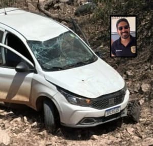 Delegado de Polícia sofre acidente grave em rodovia de Aripuanã e é transferido para Cuiabá