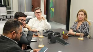 Prefeita de VG se reúne com secretário de Fazenda para discutir reforma tributária